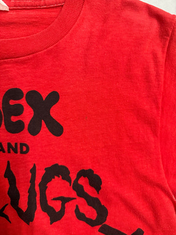 70's PUNK「SEX DRUGS ROCK'N'ROLL」バンドTシャツ