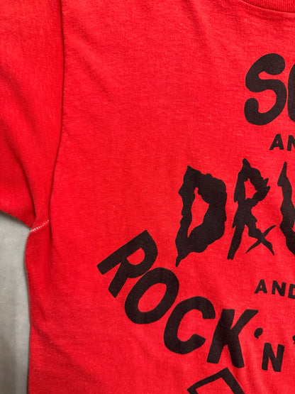 70's PUNK「SEX DRUGS ROCK'N'ROLL」バンドTシャツ