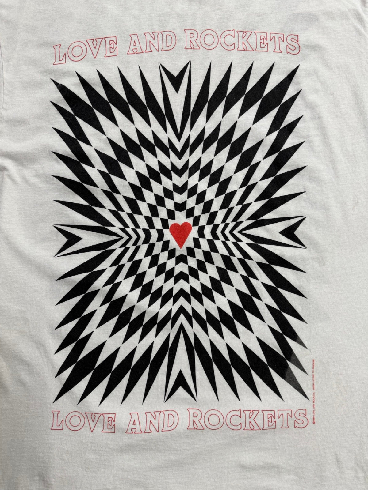 90's LOVE AND ROCKETS「SELF TITLE ALBUM」バンドTシャツ