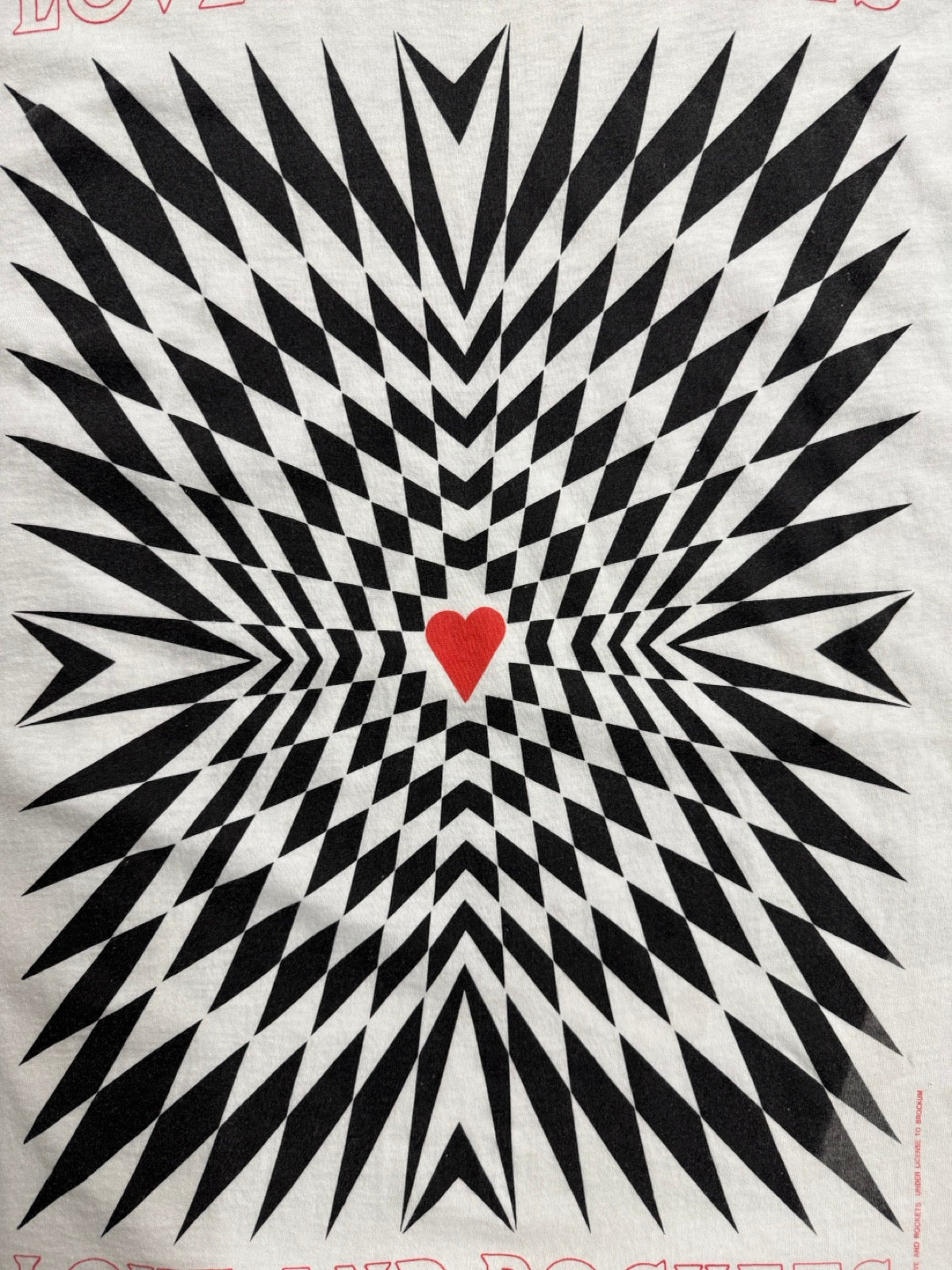90's LOVE AND ROCKETS「SELF TITLE ALBUM」バンドTシャツ