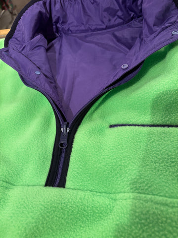 90's PATAGONIA「Glissade」リバーシブルフリースナイロンジャケット