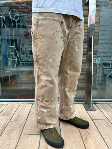 00's CARHART「DOUBLE NKEE PANT」ワークパンツ