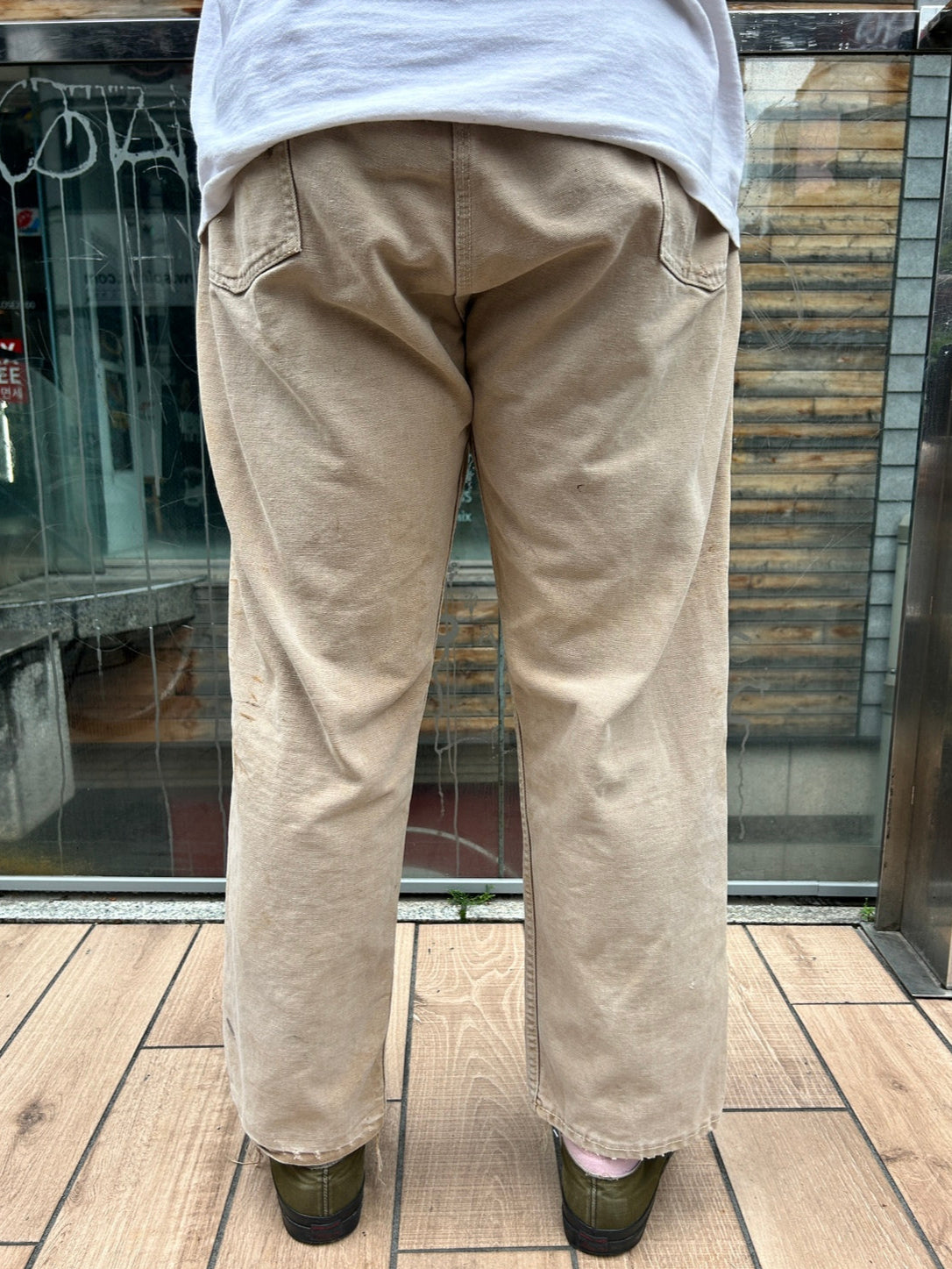 60's~70's CARHART「デカCボタン　42TALON」 ワークパンツ