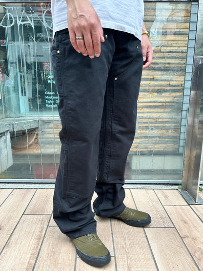 00's CARHART「DOUBLE NKEE PANT」USA製 ワークパンツ