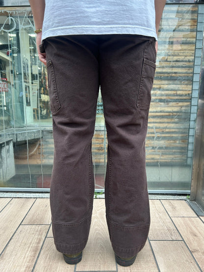 00's CARHART「DOUBLE NKEE PANT」ワークパンツ