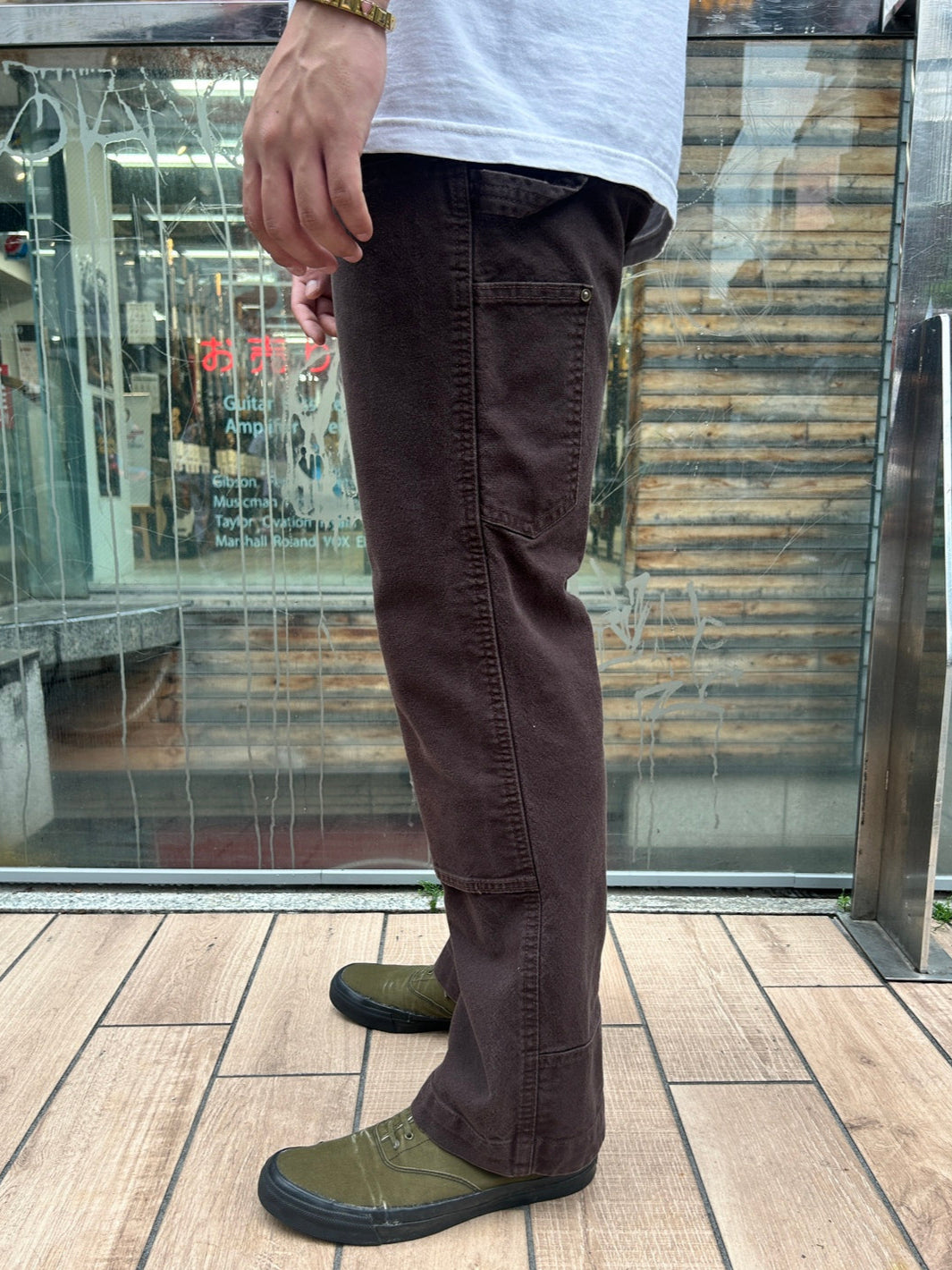 00's CARHART「DOUBLE NKEE PANT」ワークパンツ