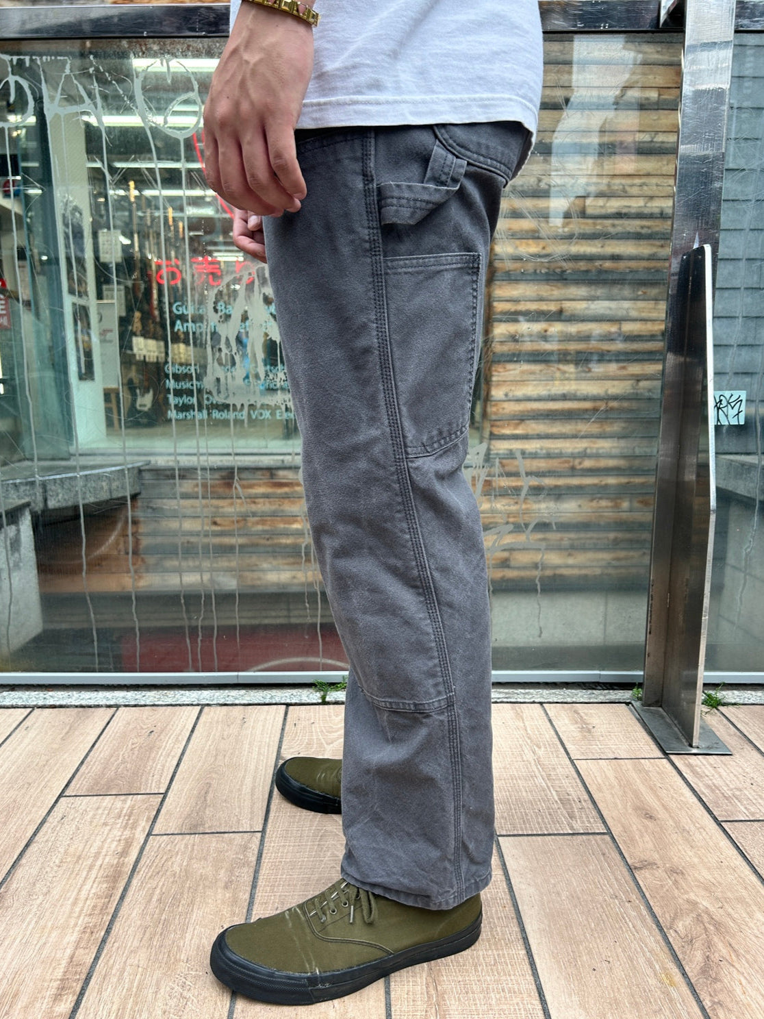 00's CARHART「DOUBLE NKEE PANT」ワークパンツ