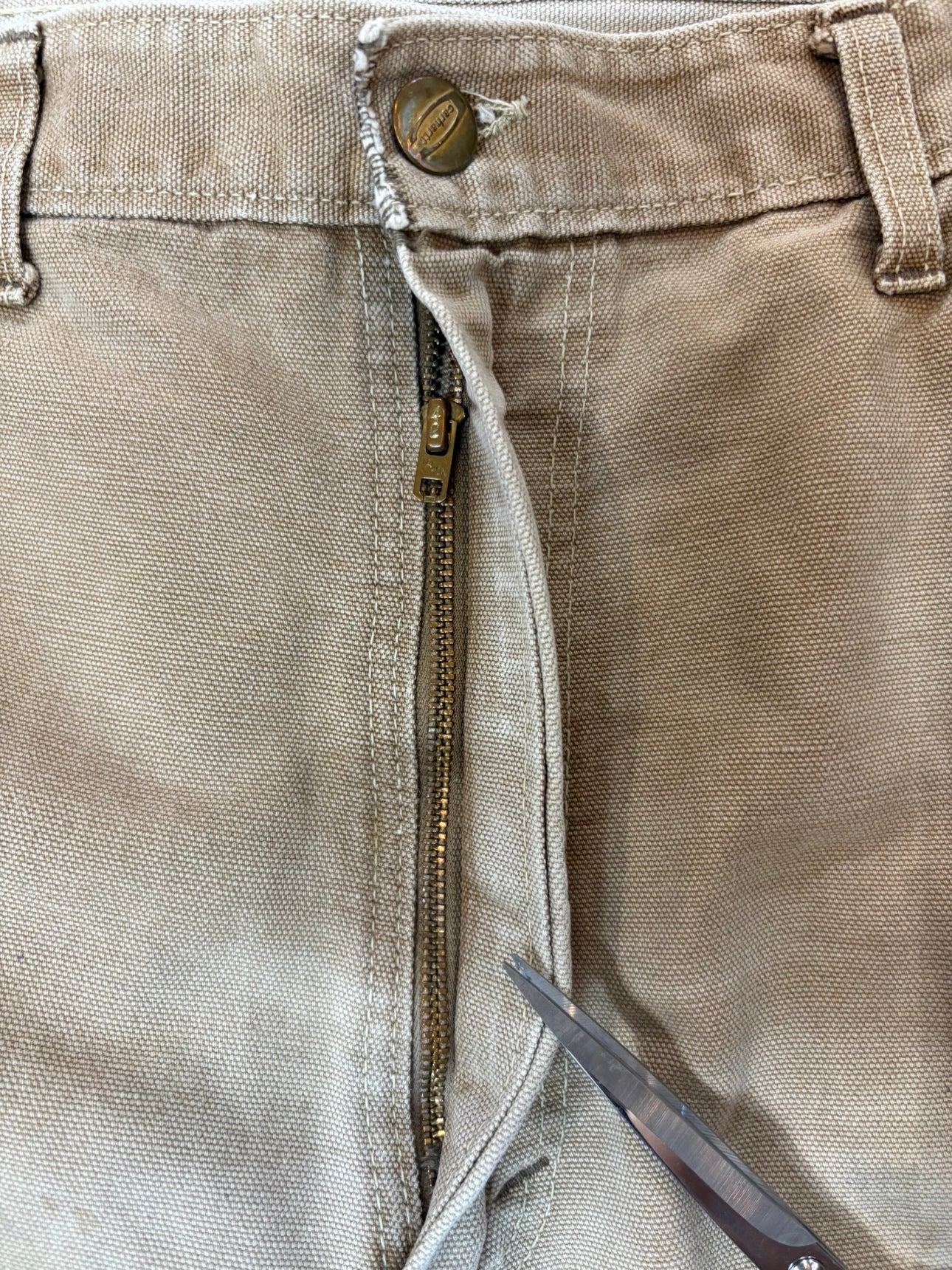 60's~70's CARHART「デカCボタン　42TALON」 ワークパンツ