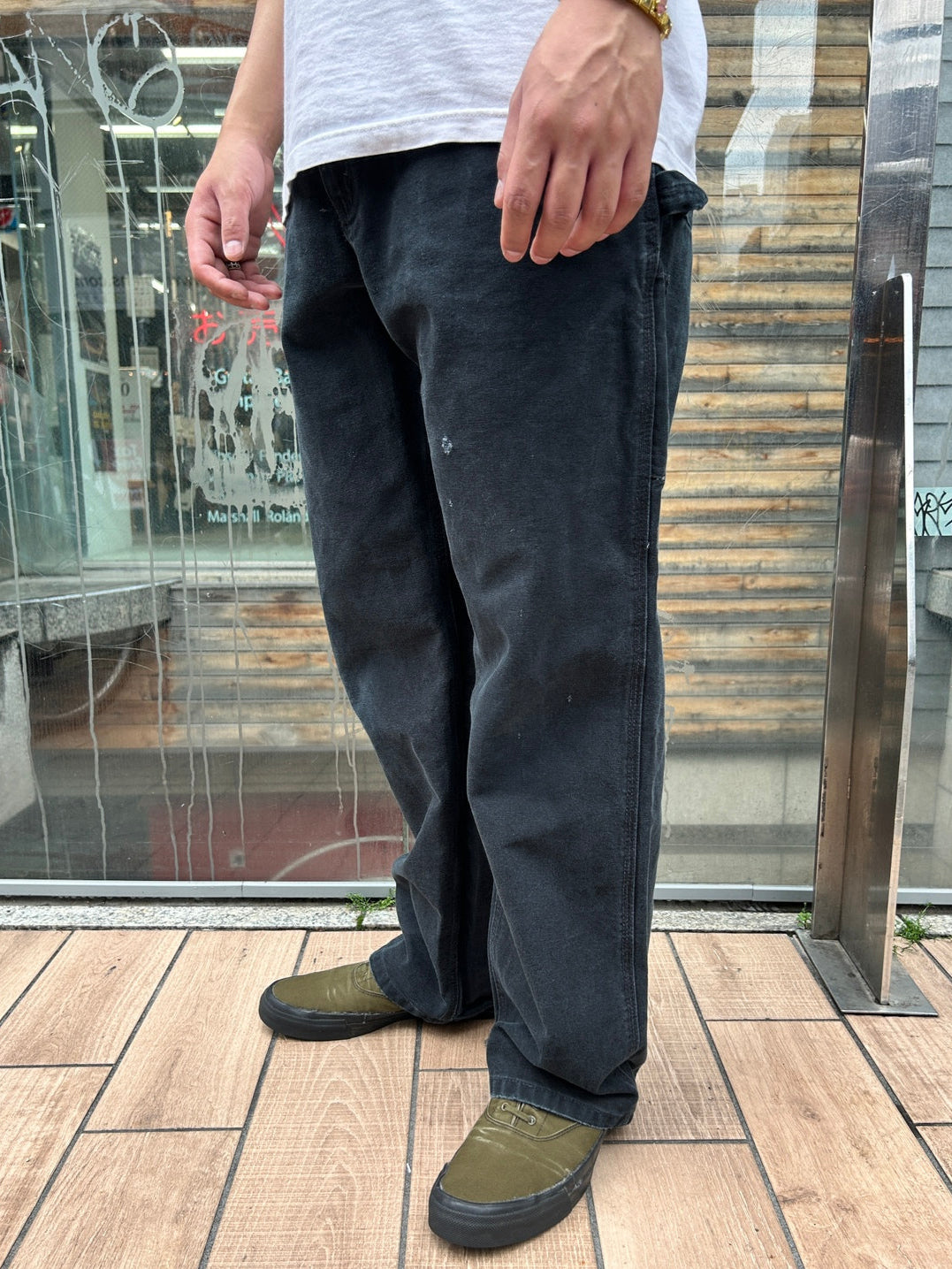 00's CARHARTT 「Original Dungaree Fit」ワークーパンツ – FUJI