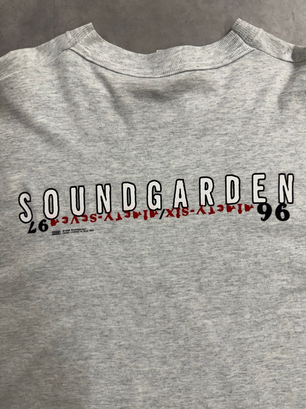 90's SOUNDGARDEN「96/97 TOUR」バンドTシャツ