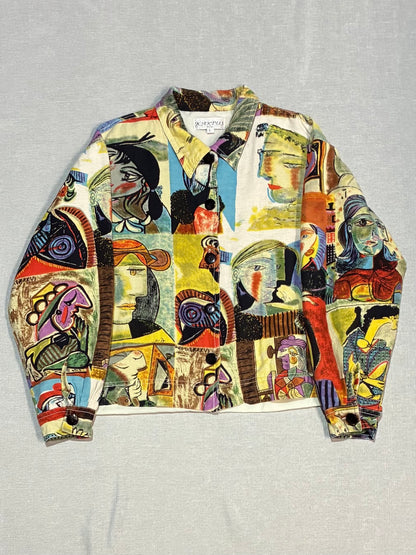80's KAKTUS「Picasso」USA製 アートプリントジャケット