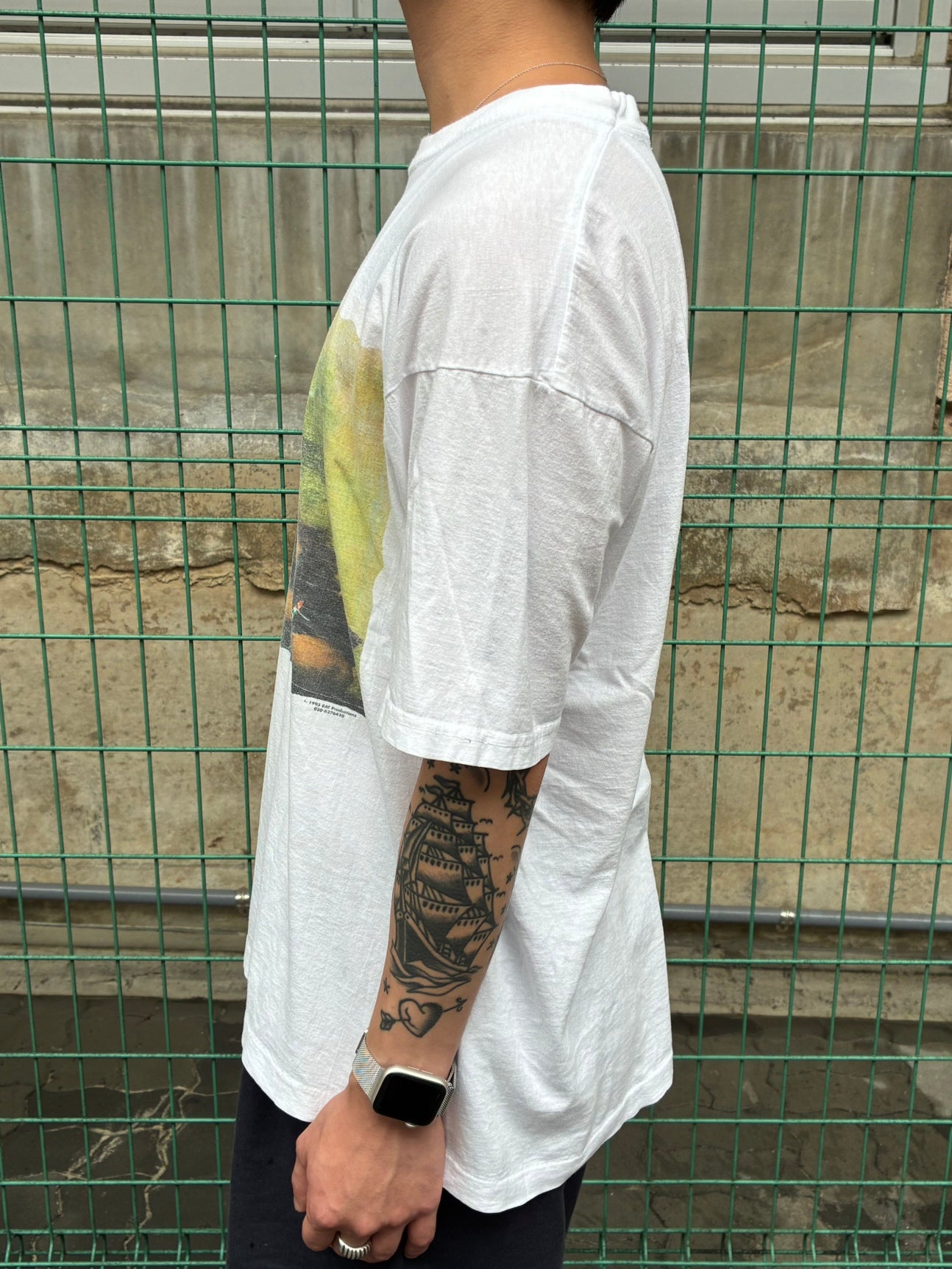 00's「AMSTERDAM ANGELS」 ホワイトTシャツ