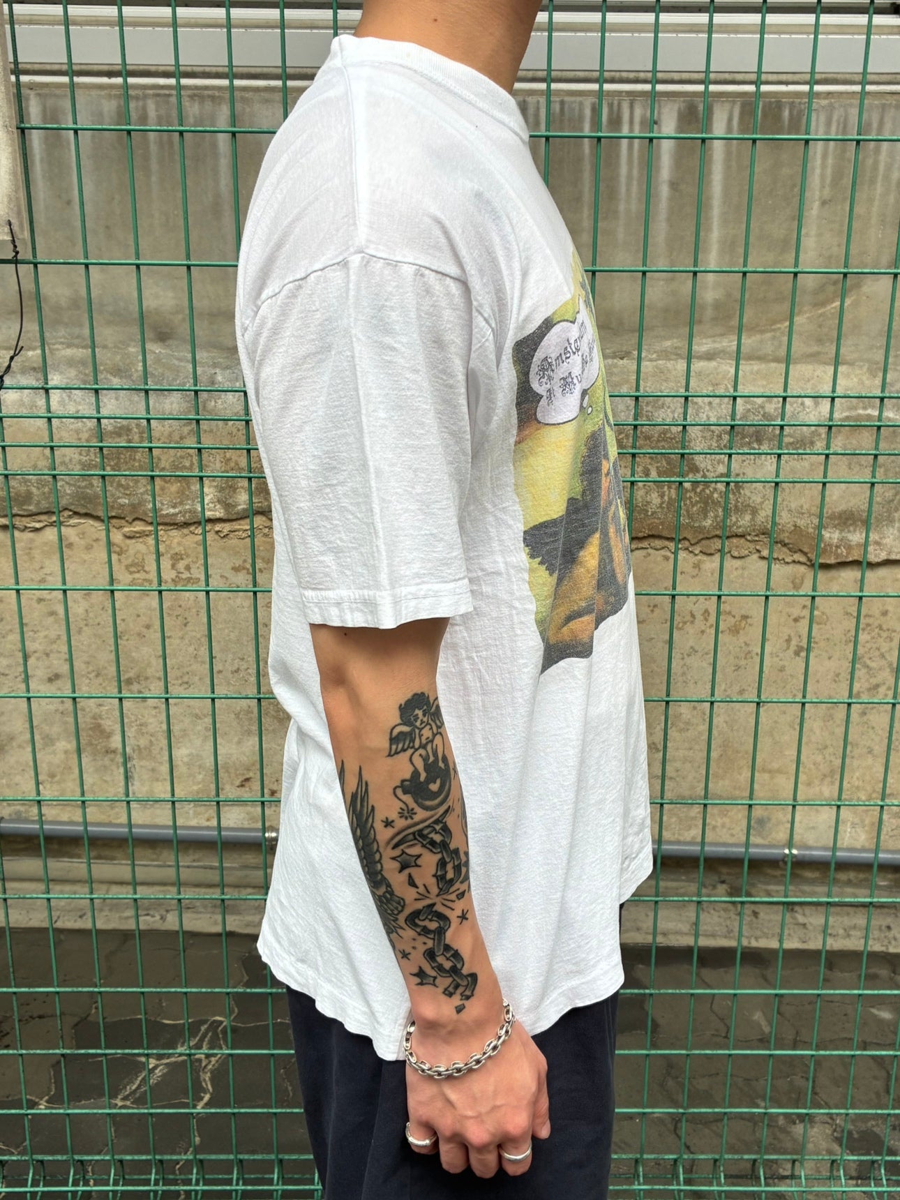 00's「AMSTERDAM ANGELS」 ホワイトTシャツ