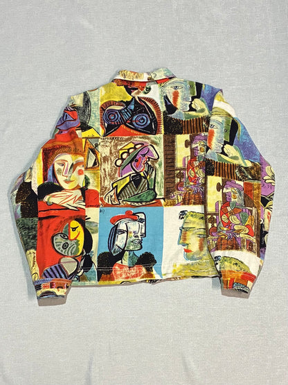 80's KAKTUS「Picasso」USA製 アートプリントジャケット
