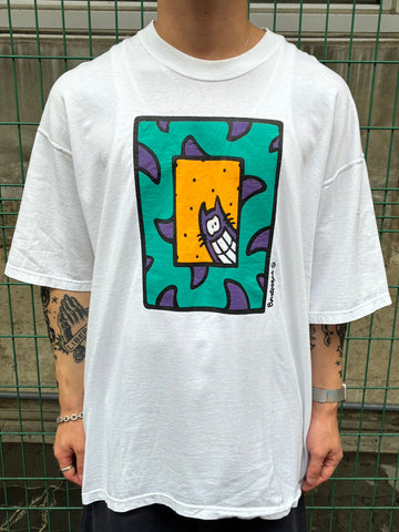 00's「BRADYSMITH ART PRINT」 ホワイトTシャツ