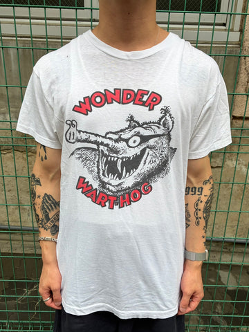 90's「WONDER WART HOG」ホワイトTシャツ