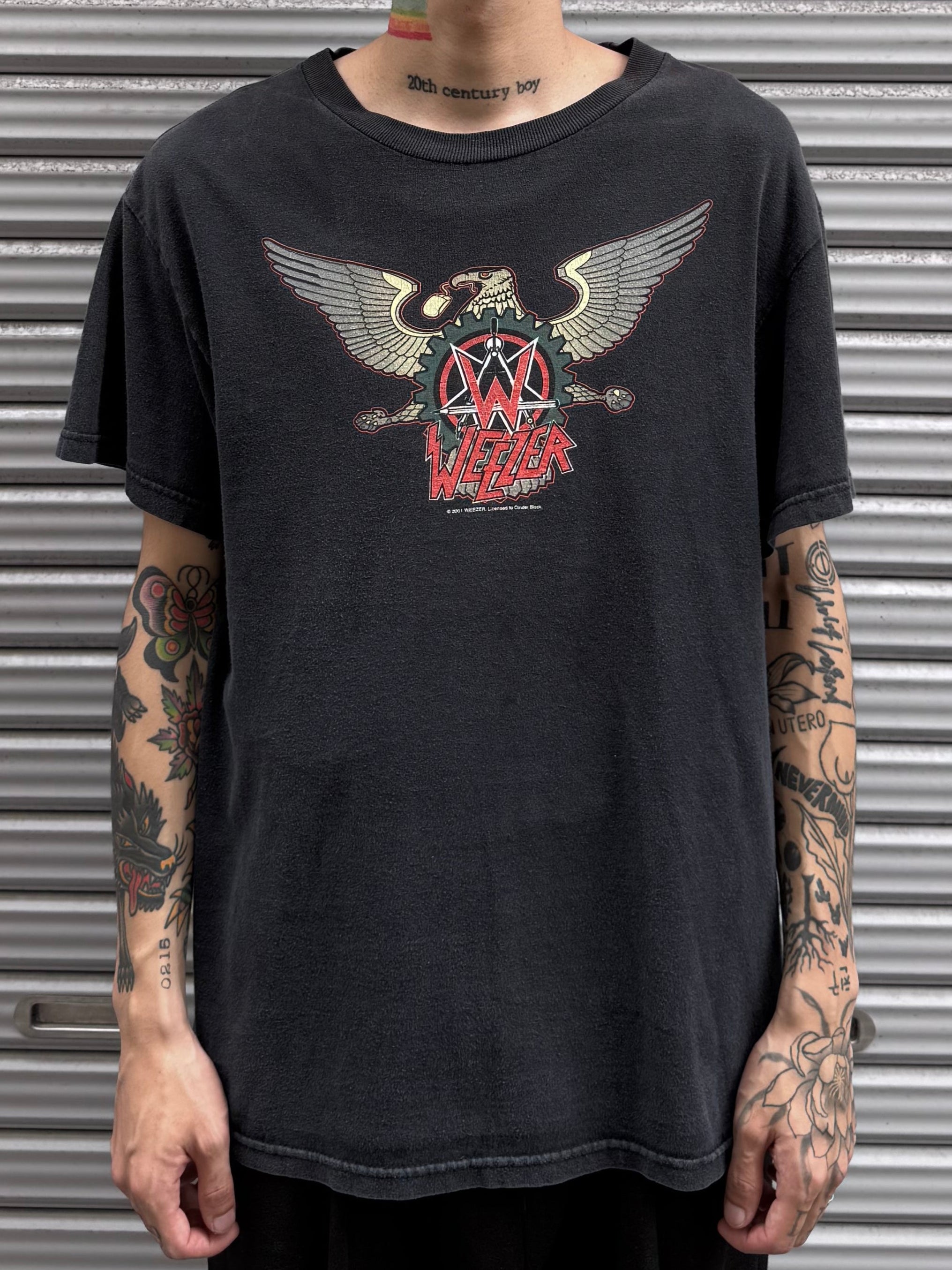 00's Weezer 「GEEKTANIC / WEEZMACHT」バンドTシャツ – FUJI STORE