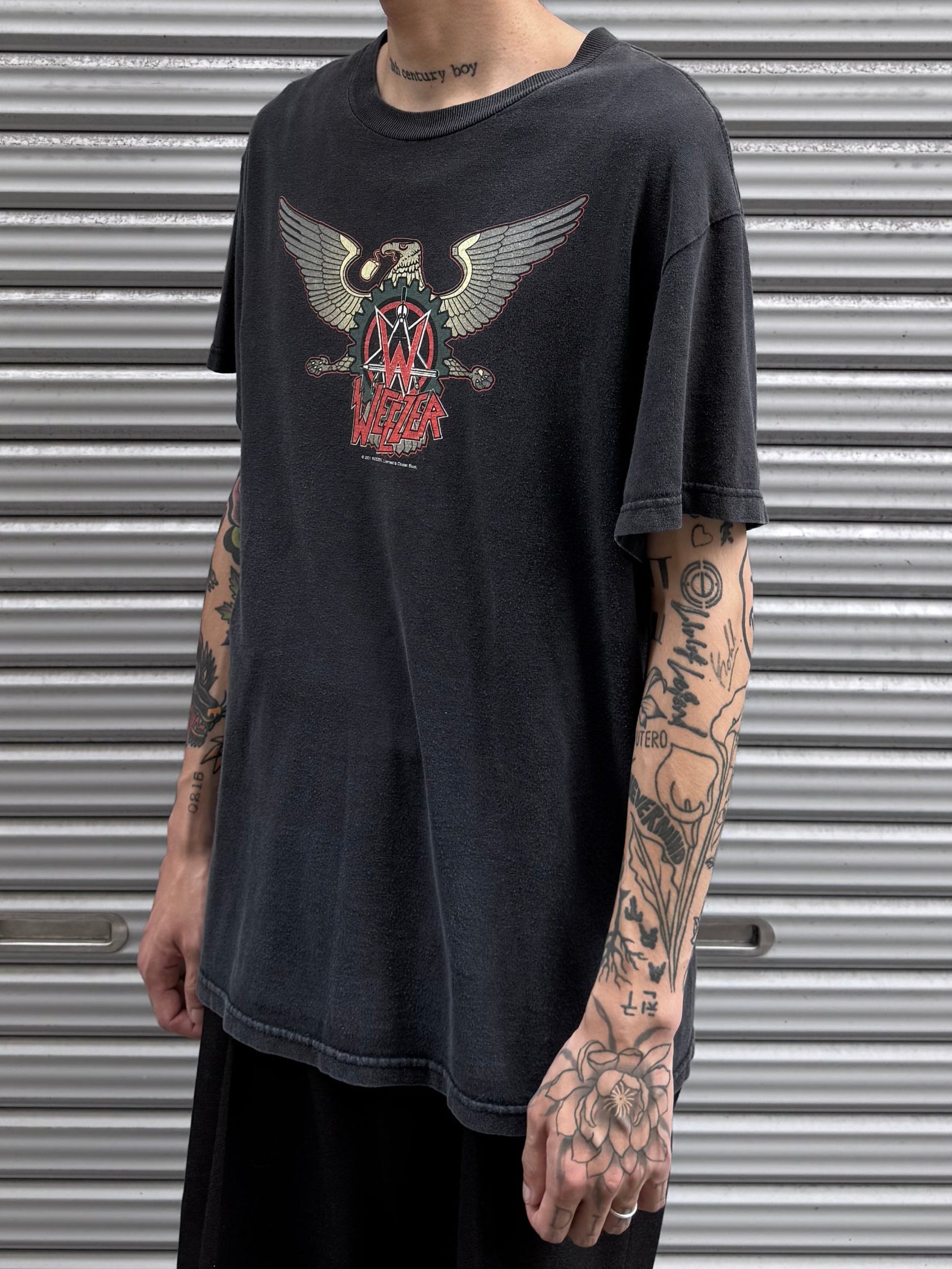 00’s Weezer 「GEEKTANIC / WEEZMACHT」バンドTシャツ