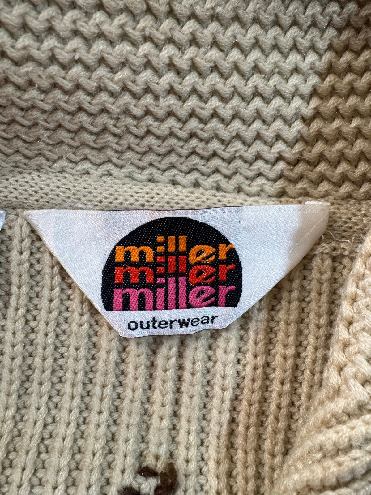 70's MILLER「Cowichan」セーター