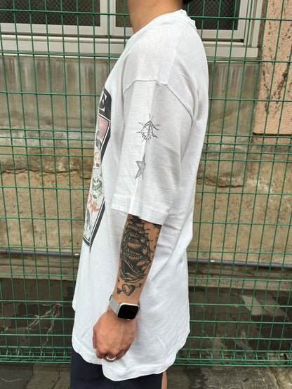 90's「MAGIC EYE」ホワイトTシャツ