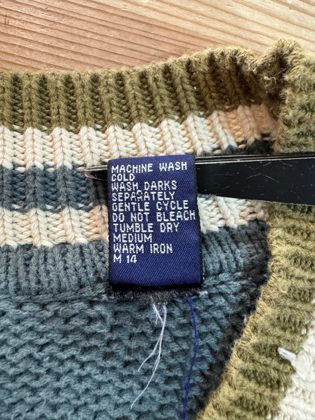 90's GAP「Tilden Knit」ニットセーター