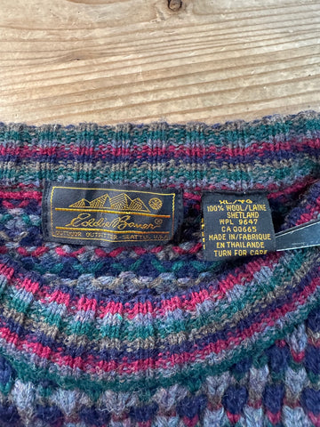 80's EDDIE BAUER ニットセーター