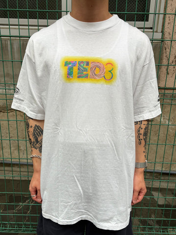 90's 「TED3」USA製 ホワイトTシャツ