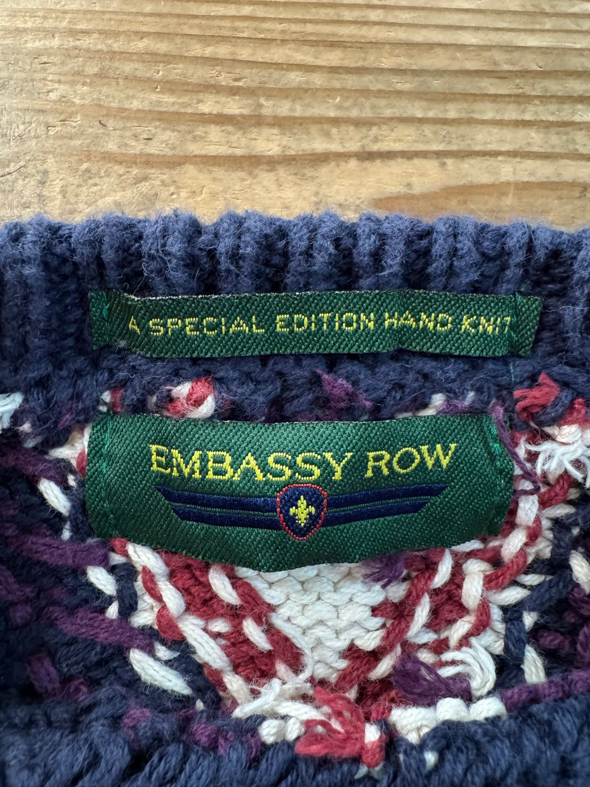 90's EMBASSY ROW ニットセーター