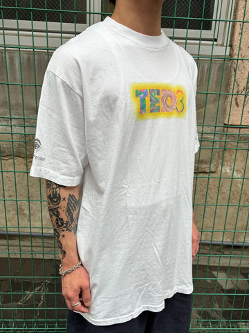 90's 「TED3」USA製 ホワイトTシャツ