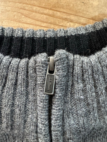 90's L.L.BEAN「half zip」ニットセーター