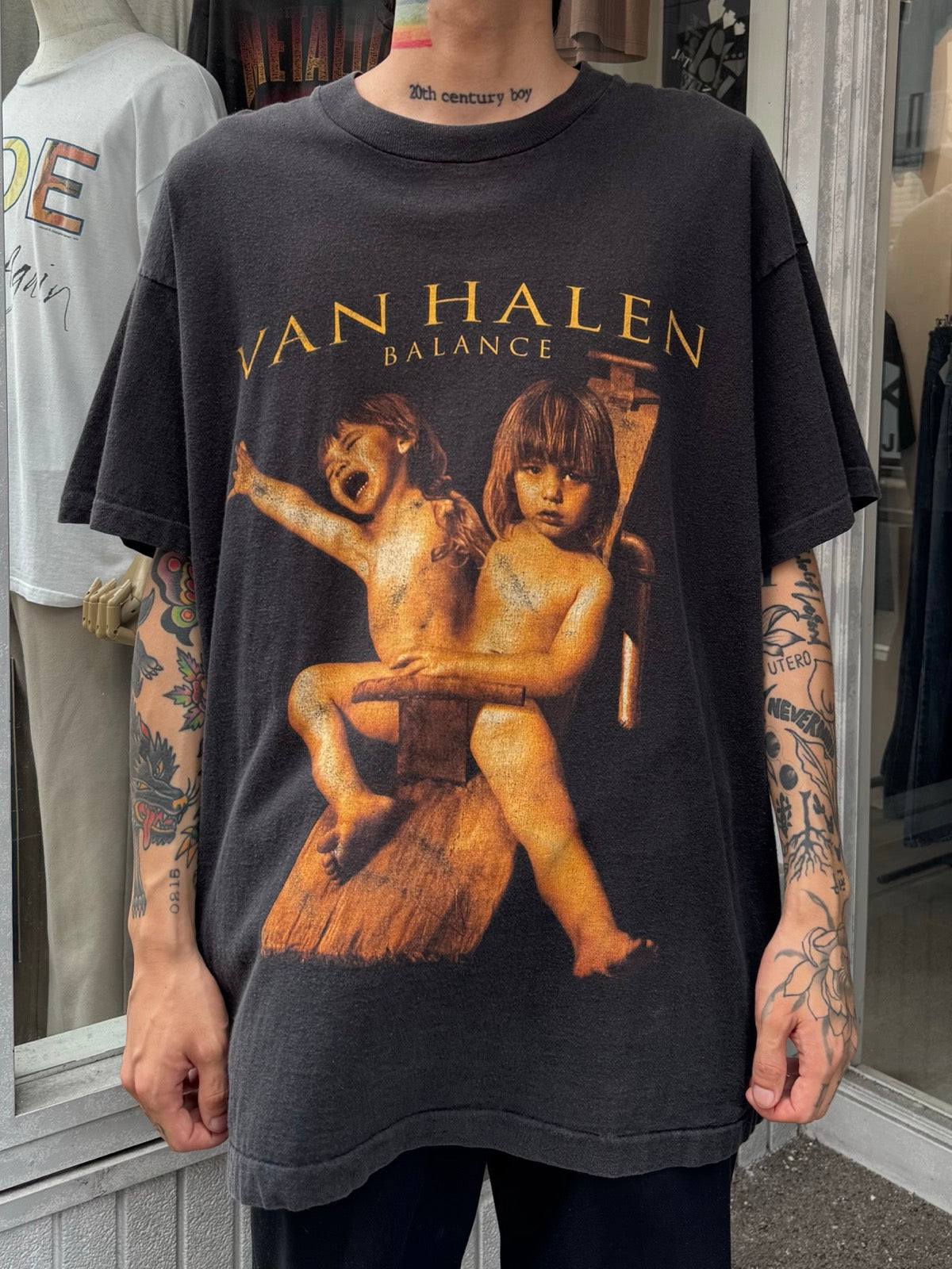 90's  VAN HALEN「BALANCE」バンドTシャツ