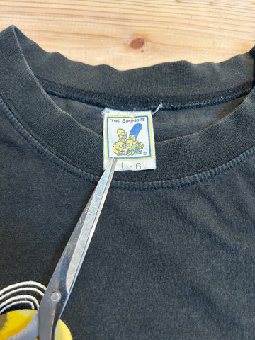 90's THE SIMPSONS「スーツ姿 ホーマー＆バート」 キャラクターTシャツ