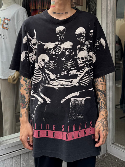 90's ROLLING STONES「SKELETON PARTY」バンドTシャツ