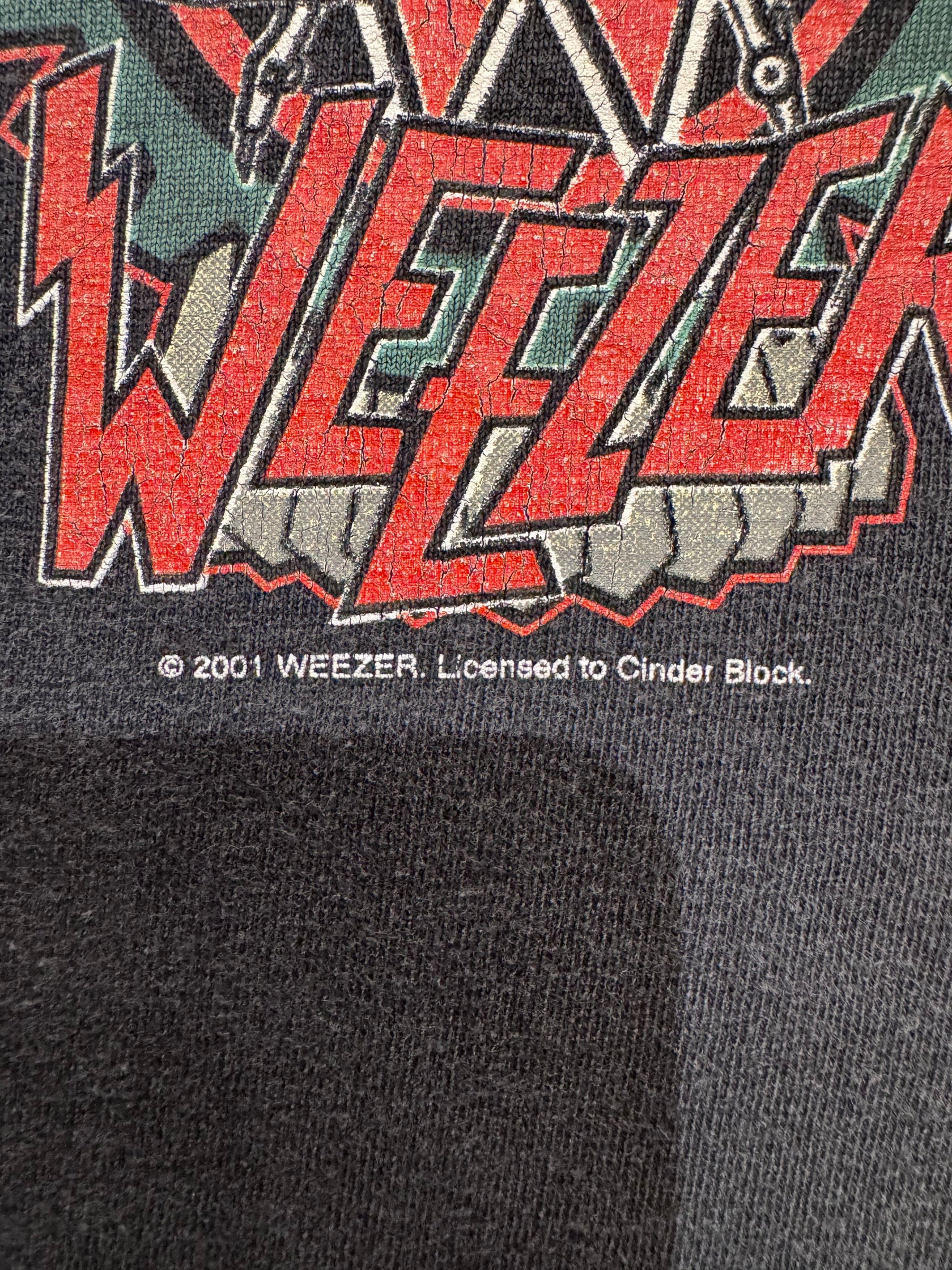 00’s Weezer 「GEEKTANIC / WEEZMACHT」バンドTシャツ
