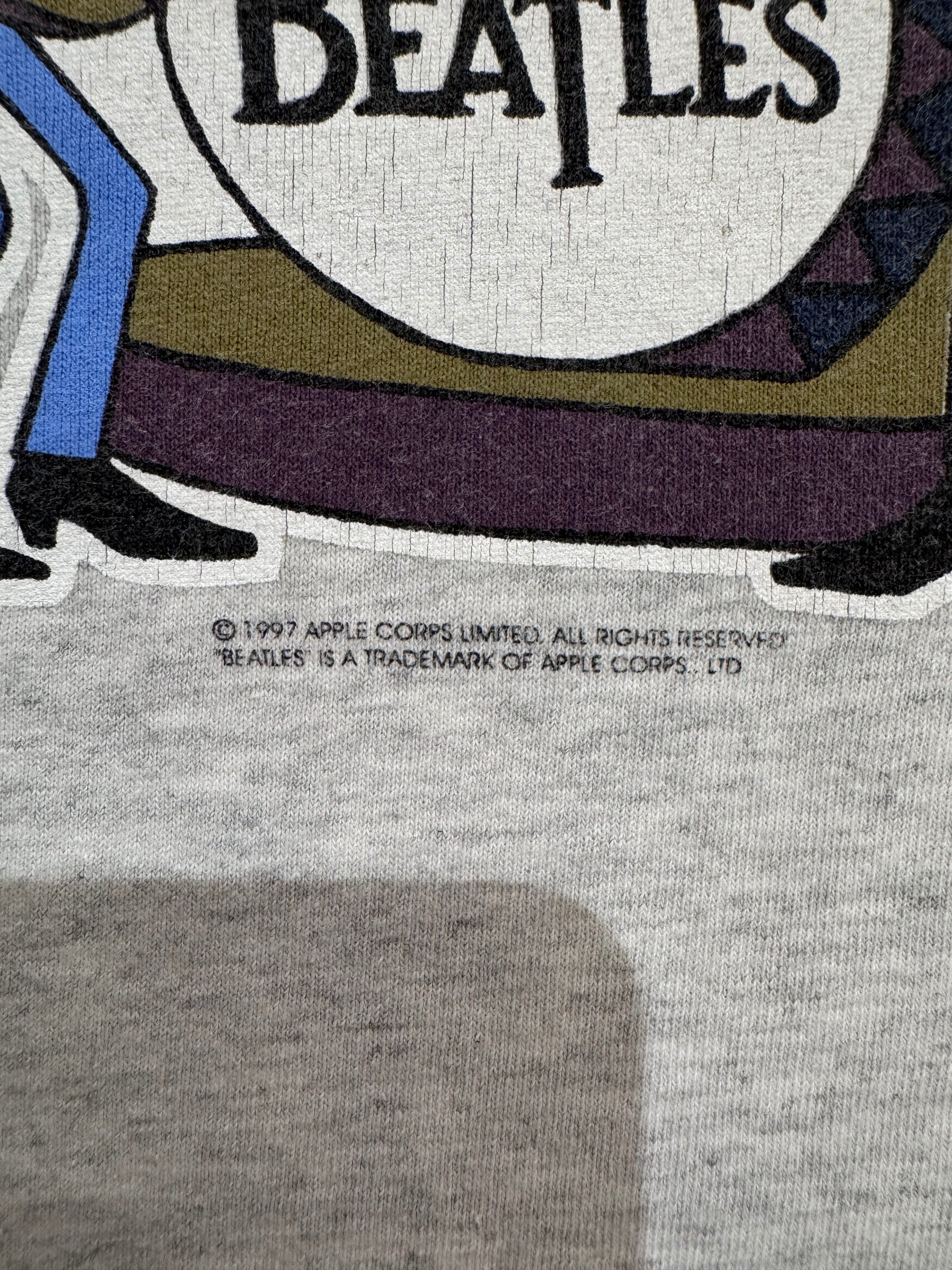 90’s The Beatles「 Animated Cartoon 」バンドTシャツ