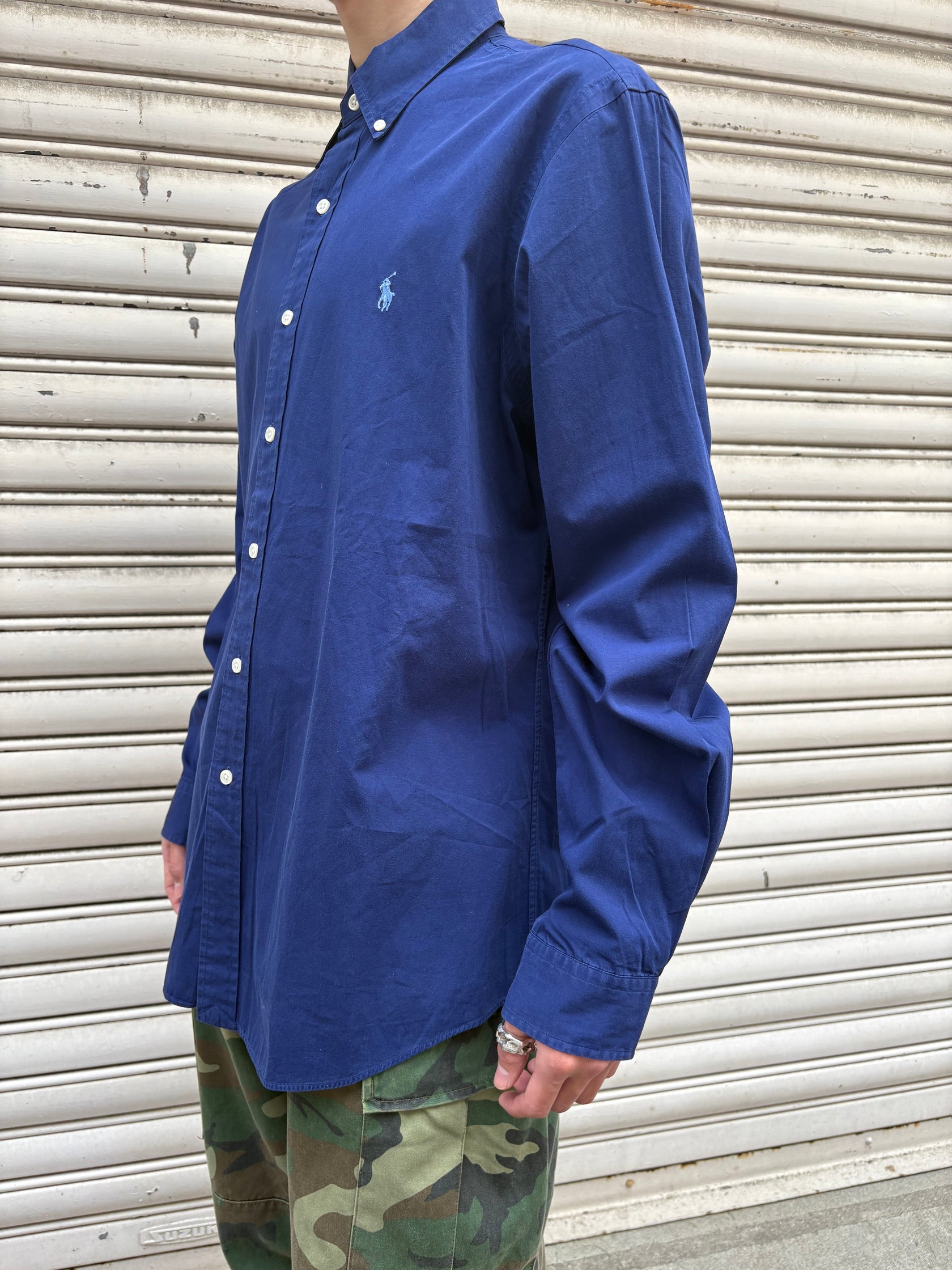 00's Ralph Lauren cotton long sleeve shirt
