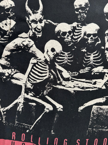 90's ROLLING STONES「SKELETON PARTY」バンドTシャツ