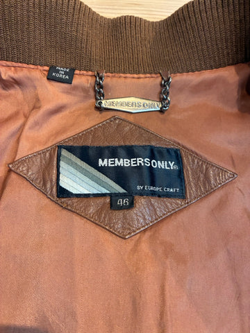80's MEMBERS ONLY レザージャケット