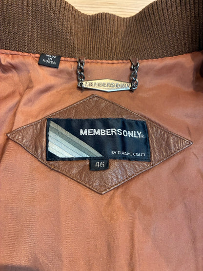 80's MEMBERS ONLY レザージャケット