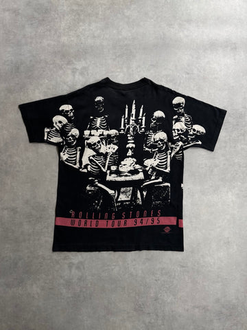 90's ROLLING STONES「SKELETON PARTY」バンドTシャツ