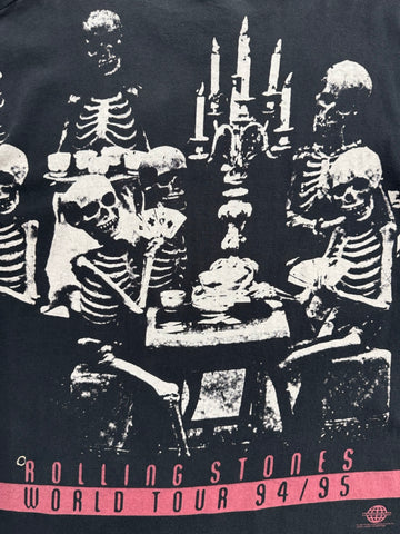 90's ROLLING STONES「SKELETON PARTY」バンドTシャツ