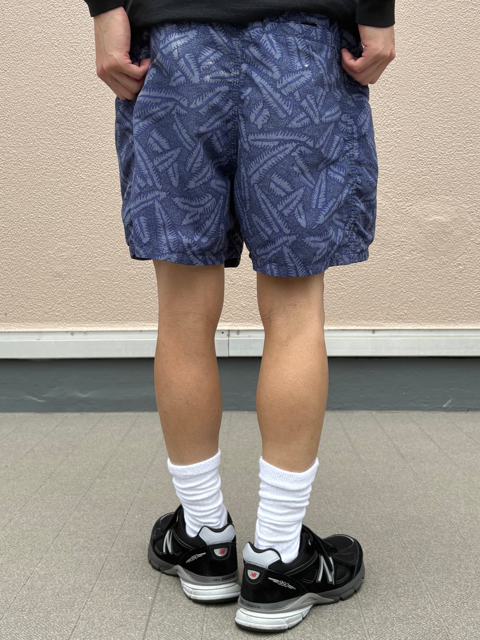 00's PATAGONIA「RIVER SHORTS Leaf pattern」ナイロンショーツ