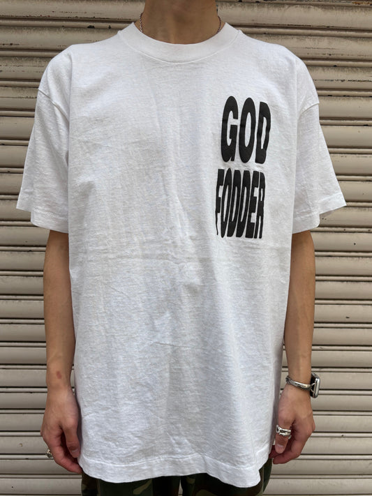 90's GOD FODDER プリントT-shirt USA製