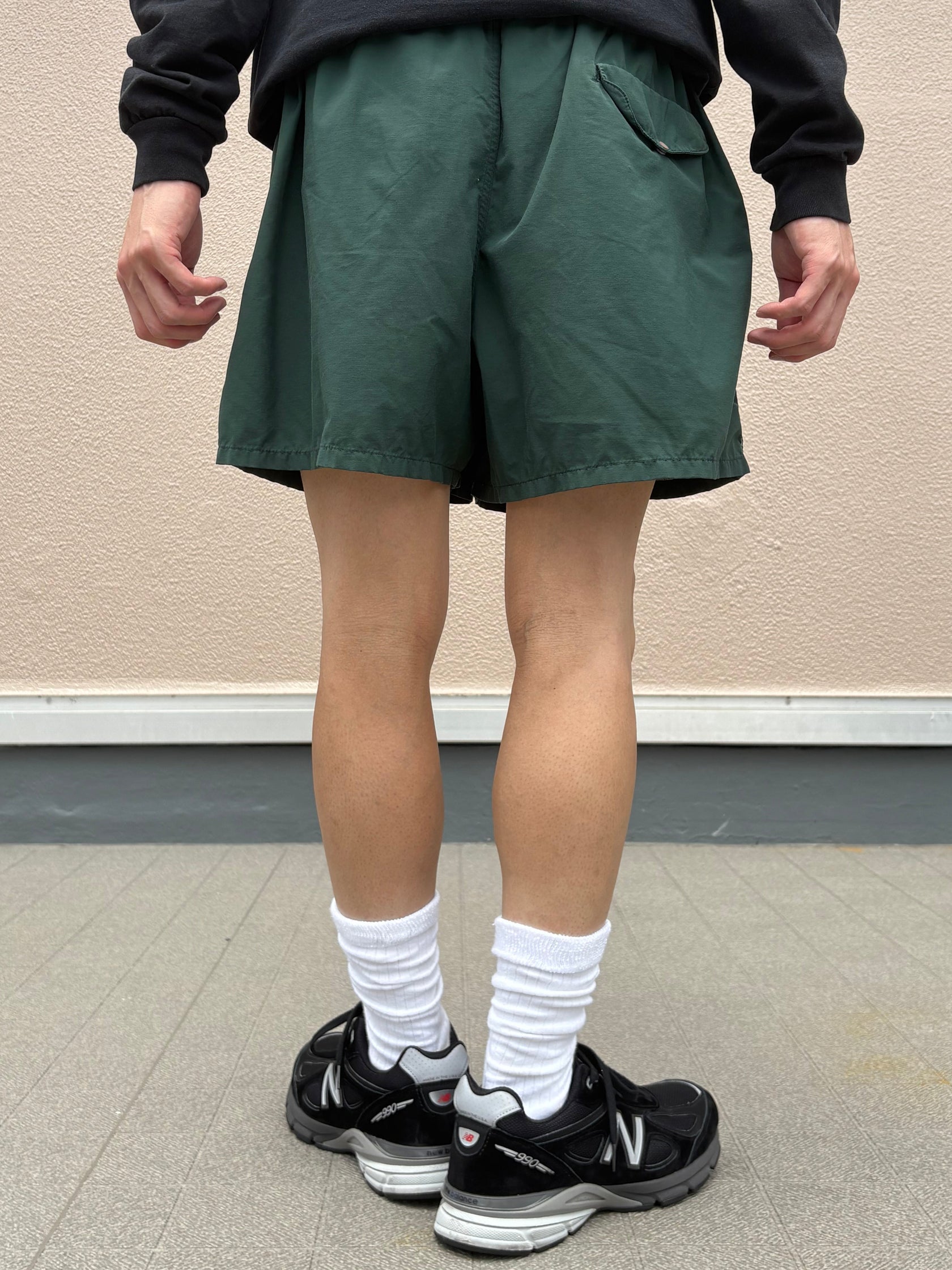 00's PATAGONIA「BAGGIES SHORTS Dark Green」ナイロンショーツ
