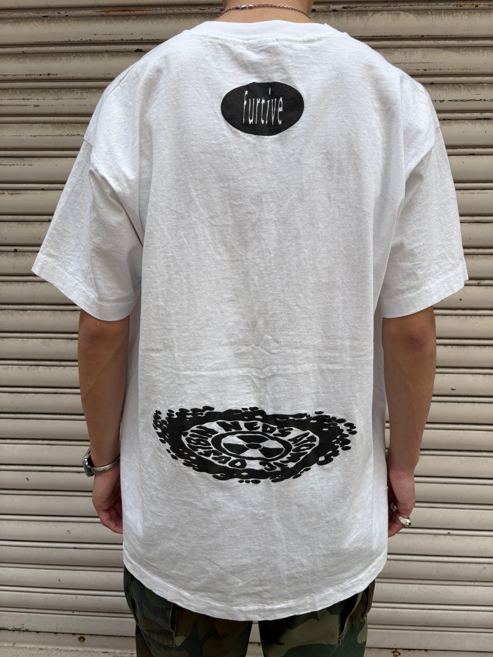90's GOD FODDER プリントT-shirt USA製