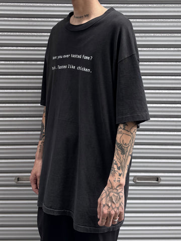 90's MOLSON DRY「Have you ever tasted fame？」メッセージTシャツ