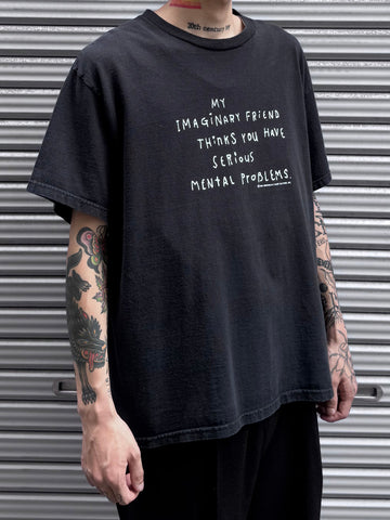 00’s「My Imaginary Friend 」メッセージTシャツ