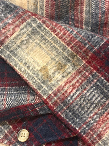 70's Woolrich wool shirt USA製