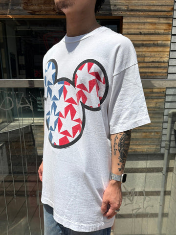 00's DISNEY「Mickey」USA製 キャラクターTシャツ