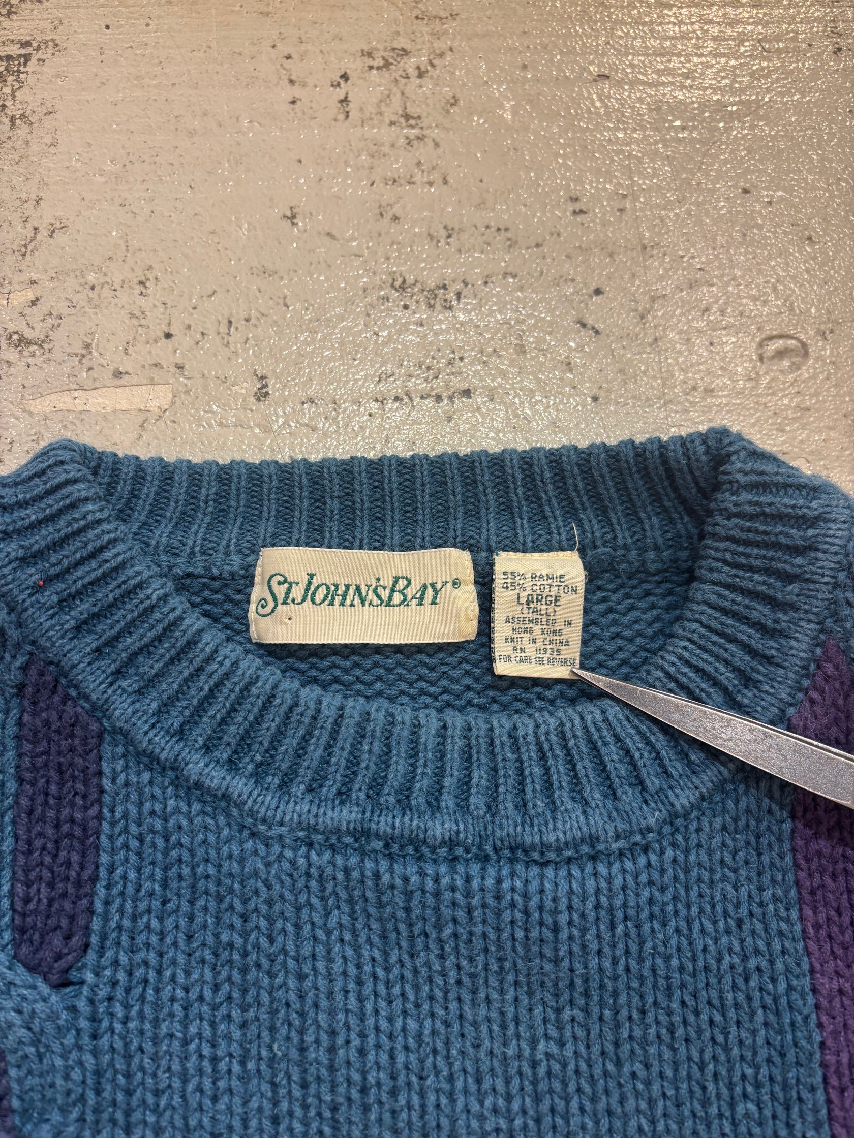 90’s St. John's Bay ケーブルニット